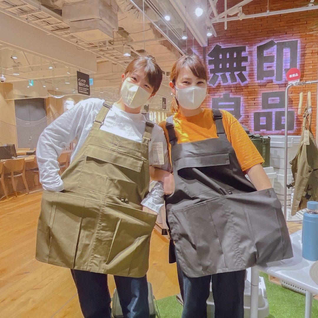 グランフロント大阪】万能なエプロンでアウトドア体験をもっと楽しく
